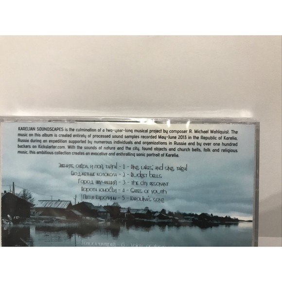 MICHAEL WAHLQUIST Karelian Soundscapes CD Experimental Classical Same Day Shipin - Picture 7 of 8